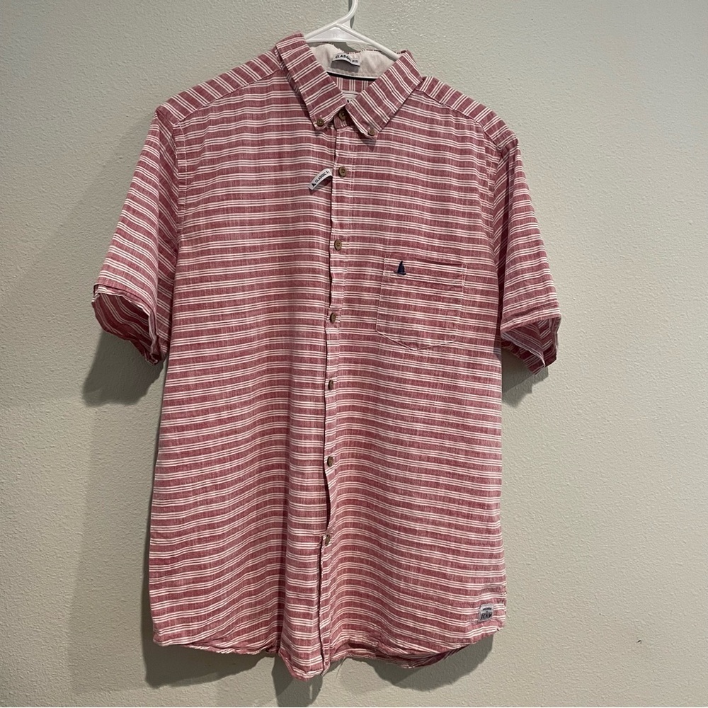 Men’s Denim Collection Regatta Sport Striped Button Up